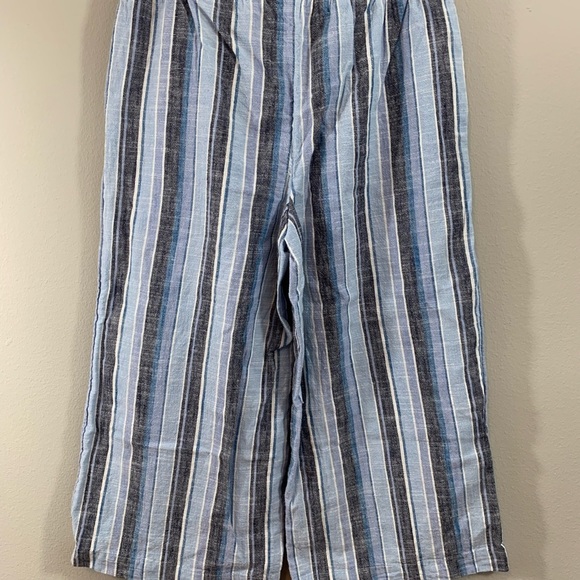 Girls Justice Striped Pants | Blue & White | Size 10 | NWT - Picture 7 of 9
